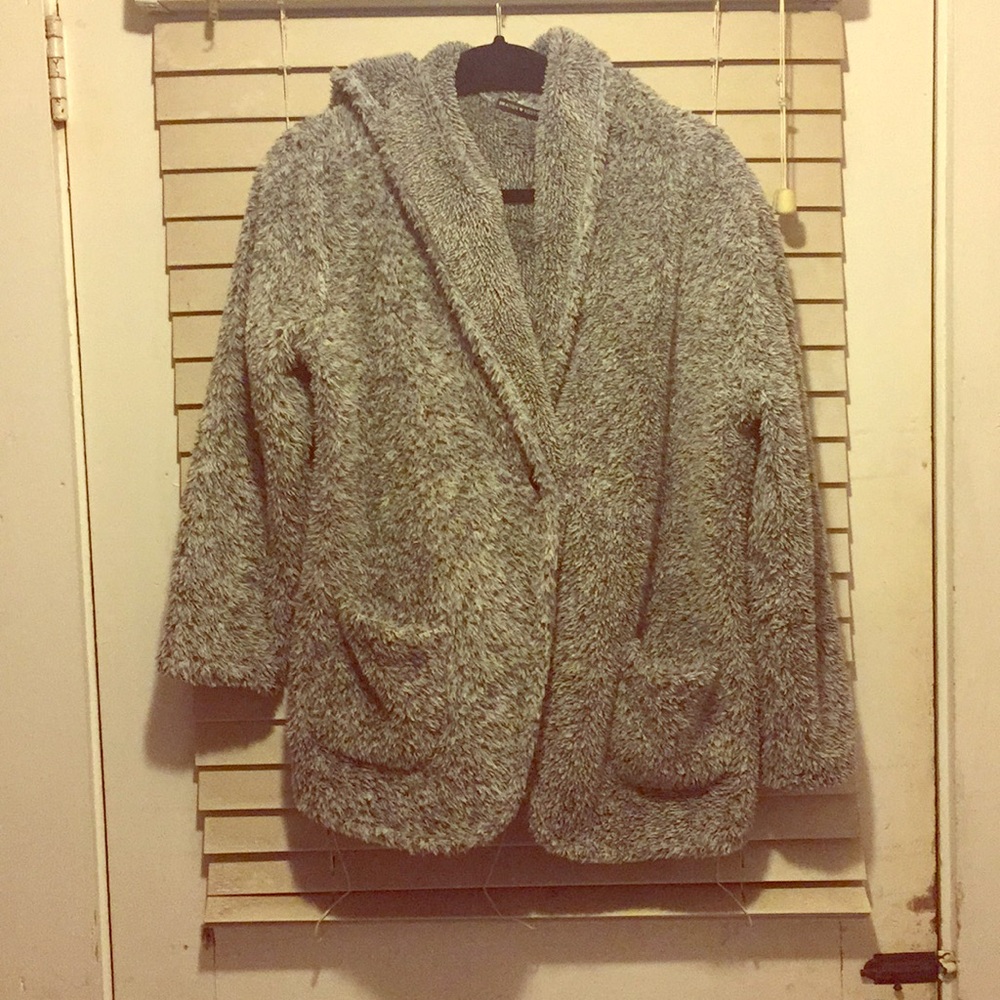 Brandy Melville fuzzy jacket